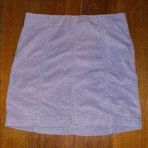 Free people corduroy skirt